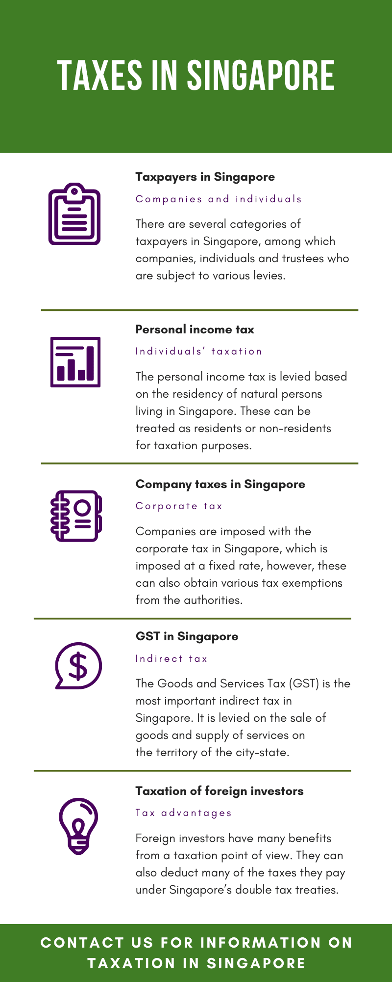 Taxes in Singapore